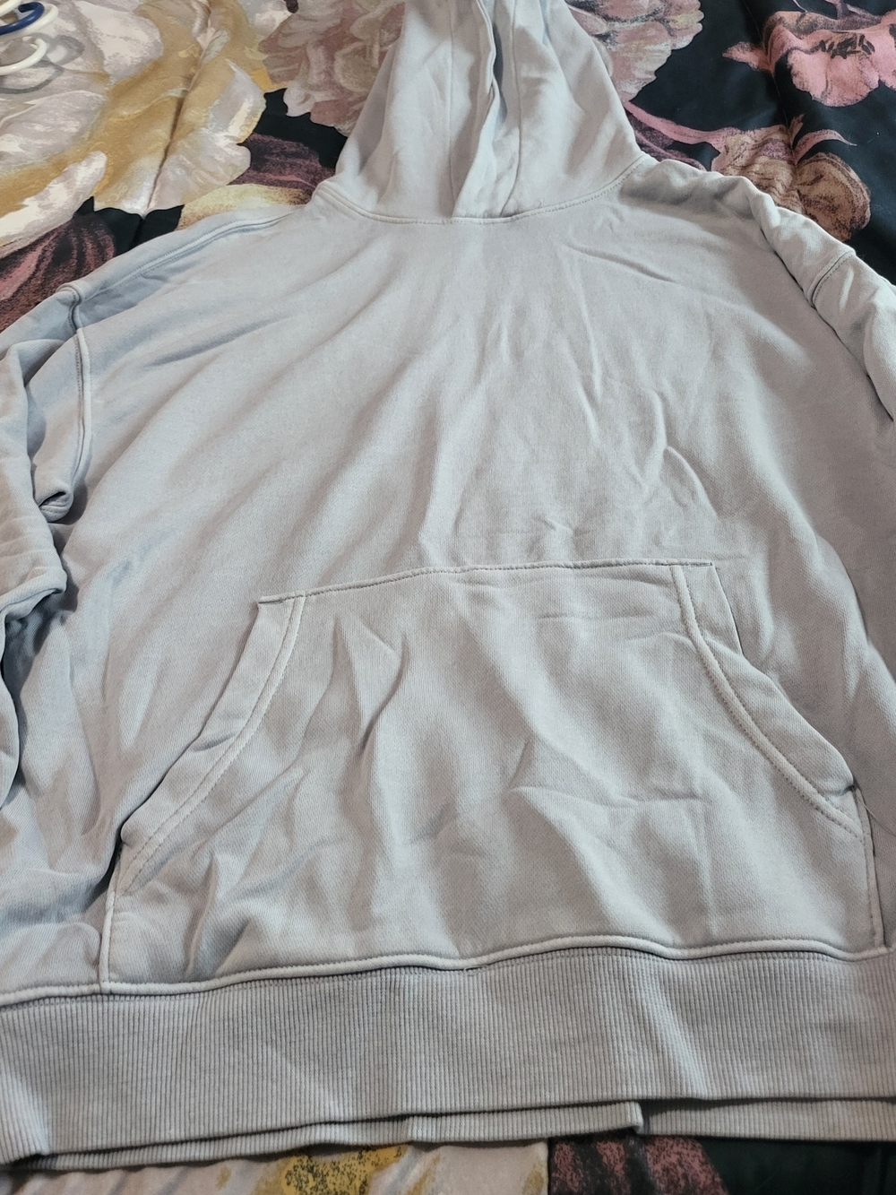 No Boundaries Light Gray Crewneck Hoodie